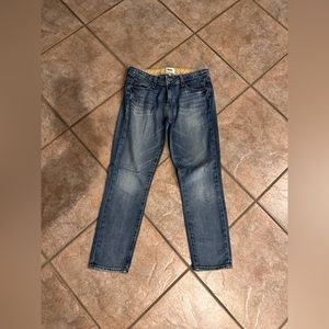 Paige crop jeans
